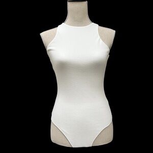 Show Me Your Mumu Women’s Bodysuit, White, size XS